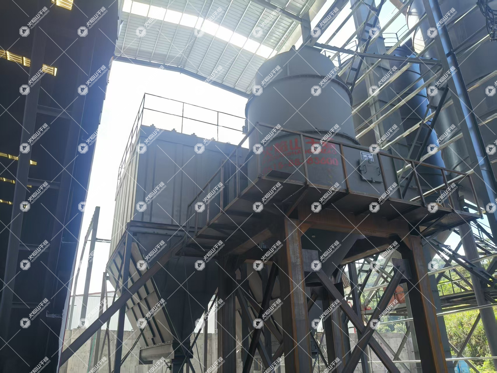 现场直击！ 湖南醴陵HYS800 选粉机除尘器顺利投用