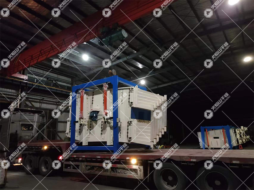 酒泉HYS2036高纯石英砂用不锈钢摇摆筛发货